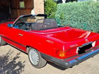 Gebraucht Mercedes 560 231 PS (169 kW) 1989 Rot Cabrio