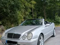 Gebraucht Mercedes CLK230 194 PS (142 kW) 2000 Silber Cabrio