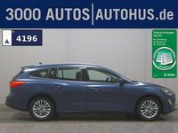 Gebraucht Ford Focus Titanium 125 PS (91 kW) 2021 Chroma blau metallic Kombi