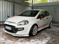 Gebraucht Fiat Grande Punto 69 PS (50 kW) 2011 Weiß Kleinwagen