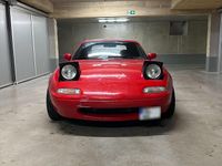 Gebraucht Mazda MX5 115 PS (84 kW) 1990 Rot Cabrio
