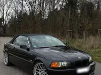Gebraucht BMW 323 Cabriolet 170 PS (125 kW) 2000 Schwarz Cabrio