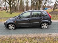 Gebraucht Ford Fiesta 75 PS (55 kW) 2007 Blau Kleinwagen