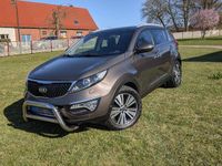 Gebraucht Kia Sportage Spirit 184 PS (135 kW) 2014 Gelb SUV