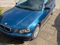 Gebraucht BMW 316 116 PS (85 kW) 2001 Blau Coupé