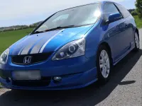 Gebraucht Honda Civic Sport 110 PS (80 kW) 2005 Blau Kleinwagen
