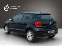 Gebraucht VW Polo Team 100 PS (73 kW) 2011 Schwarz Kleinwagen