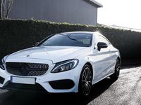 Gebraucht Mercedes C200 AMG line 184 PS (135 kW) 2017 Weiß Coupé