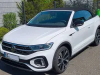 Gebraucht VW T-Roc Cabriolet R-line 150 PS (110 kW) 2025 Weiß Cabrio