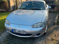 Gebraucht Mazda MX5 110 PS (80 kW) 2002 Silber Cabrio