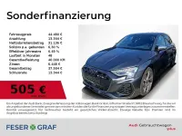 Używany Audi S3 Ambiente 333 KM (244 kW) 2025 Szary Sedan/Limuzyna