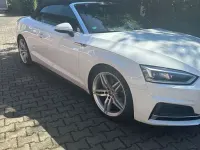 Gebraucht Audi A5 Cabriolet S-Line 190 PS (139 kW) 2019 Weiß Cabrio
