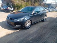 Gebraucht VW Polo Style 90 PS (66 kW) 2011 Schwarz Kleinwagen