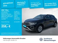 Gebraucht VW T-Roc Life 150 PS (110 kW) 2022 Deep black perleffekt SUV