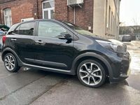 Gebraucht Kia Picanto X-Line 101 PS (74 kW) 2018 Schwarz Kleinwagen