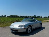 Gebraucht Mazda MX5 110 PS (80 kW) 1999 Silber Cabrio