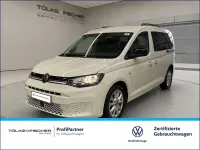 Gebraucht VW Caddy Maxi Life 122 PS (89 kW) 2022 Weiß Van / Kleinbus