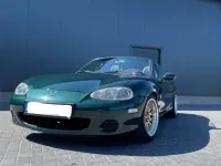 Gebraucht Mazda MX5 110 PS (80 kW) 2001 Grün Cabrio