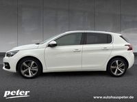 Gebraucht Peugeot 308 Allure 131 PS (96 kW) 2020 Lack weiss banquise/deckende l Limousine
