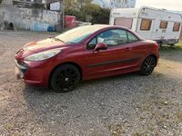 Gebraucht Peugeot 207 CC 2008 Rot Cabrio