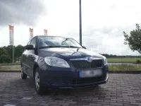 Gebraucht Skoda Fabia Active 60 PS (44 kW) 2011 Blau Kleinwagen