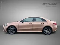 Gebraucht Mercedes A250 AMG line 218 PS (160 kW) 2022 Manufaktur exklusiv roségold metallic Limousine