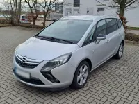 Gebraucht Opel Zafira Tourer Active 150 PS (110 kW) 2014 Silber Van / Kleinbus