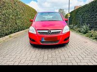 Gebraucht Opel Zafira 125 PS (91 kW) 2008 Rot Van / Kleinbus