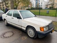Gebraucht Mercedes 190 1988 Weiß Limousine