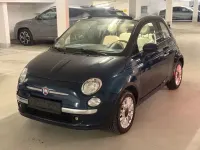 Gebraucht Fiat 500 Lounge 69 PS (50 kW) 2015 Blau Coupé
