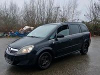 Gebraucht Opel Zafira 120 PS (88 kW) 2010 Schwarz Van / Kleinbus