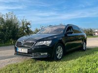 gebraucht Skoda Superb Combi 1.8 TSI 2.Hand schwarz AHK