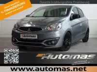 Gebraucht Mitsubishi Space Star Diamant Edition 80 PS (58 kW) 2019 Platinumgrau / magicschwarz Kleinwagen