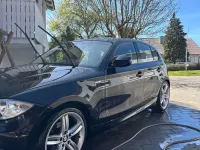Gebraucht BMW 116 Sport Line 116 PS (85 kW) 2009 Schwarz Kleinwagen