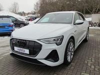 Gebraucht Audi e-tron S-Line 300 kW (408 PS) 2023 Weiß SUV
