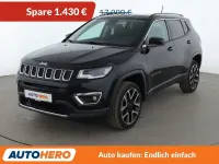 Gebraucht Jeep Compass Limited 170 PS (125 kW) 2018 Schwarz SUV