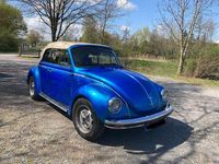Gebraucht VW Käfer 50 PS (36 kW) 1973 Blau Cabrio