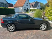 Gebraucht Mercedes SLK230 193 PS (141 kW) 1998 Blau Cabrio