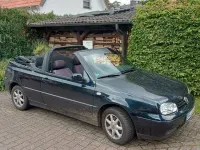 Gebraucht VW Golf Cabriolet Karmann 101 PS (74 kW) 2000 Blau Cabrio