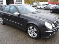 Gebraucht Mercedes E400 Avantgarde 260 PS (191 kW) 2004 Obsidianschwarz  metalliclack Limousine