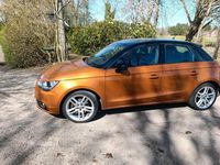 Gebraucht Audi A1 105 PS (77 kW) 2012 Orange Kleinwagen