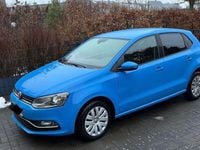 Gebraucht VW Polo Highline 90 PS (66 kW) 2014 Blau Kleinwagen