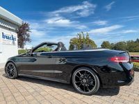 Gebraucht Mercedes C200 AMG line 184 PS (135 kW) 2022 Schwarz Cabrio