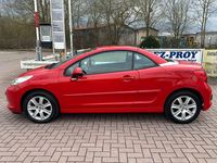 Gebraucht Peugeot 207 CC 120 PS (88 kW) 2009 Rot Cabrio