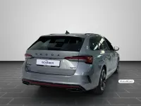 Neu Skoda Octavia RS 265 PS (194 kW) 2026 Smokey diamondsilber metallic (metallic) Kombi