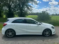Gebraucht Mercedes A220 AMG line 177 PS (130 kW) 2017 Weiß Kleinwagen