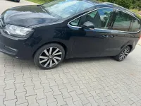 Gebraucht VW Sharan 184 PS (135 kW) 2016 Schwarz Van / Kleinbus