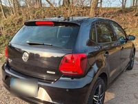 Gebraucht VW Polo LOUNGE 75 PS (55 kW) 2015 Schwarz Kleinwagen