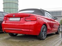 gebraucht BMW 218 i Cabrio Sport Line Navi Bus. PDC hi. Klimaaut. Sh