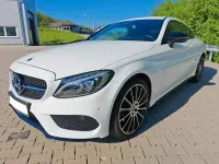 Gebraucht Mercedes C200 AMG line 184 PS (135 kW) 2017 Weiß Coupé